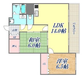 ブリージェ朝日ヶ丘の物件間取画像